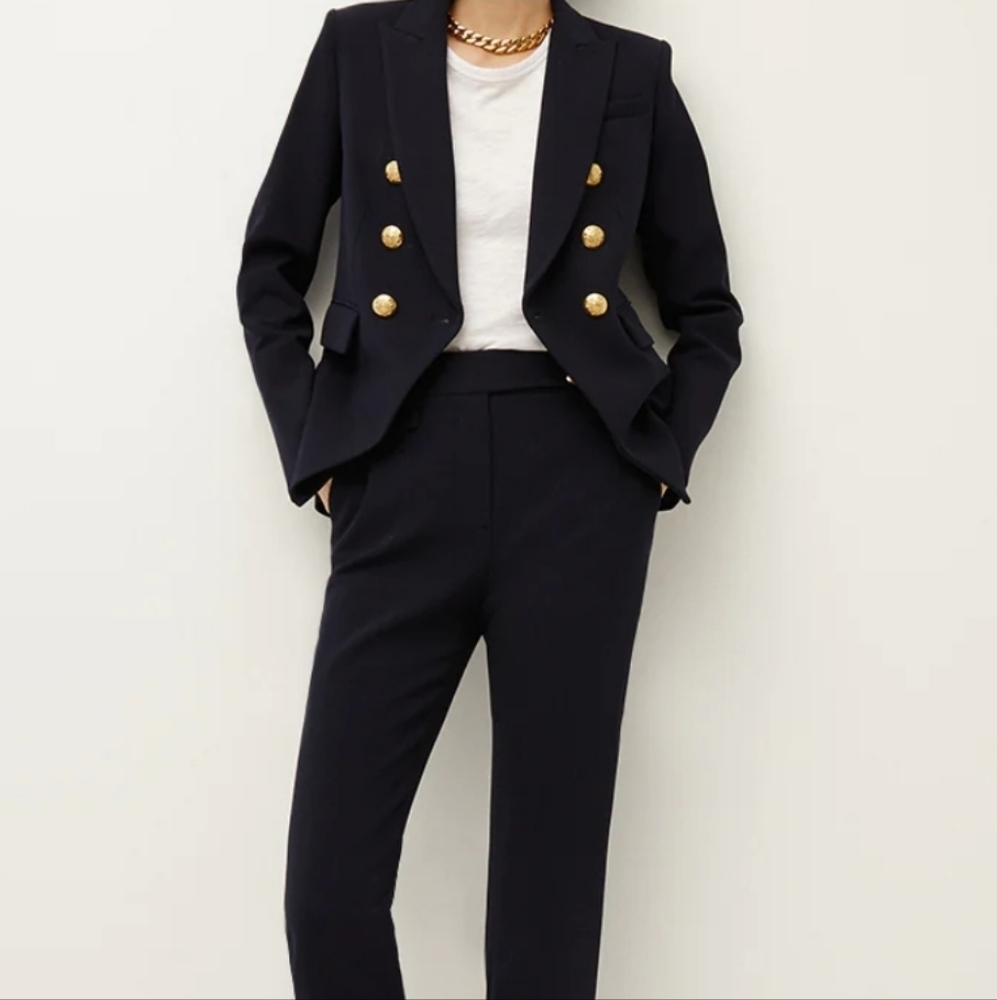 Veronica Beard Black / Gold Miller Jacket 4